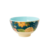 Selma's Fall Flower Print Small Melamine Bowl Rice DK